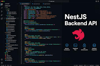 build a scalable backend API with nestjs and typescript