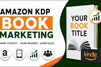 amazon KDP book promotion kindle marketing ebook sales boost book marketing