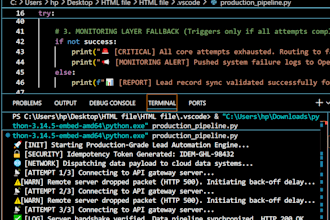 build a resilient python automation script and data pipeline