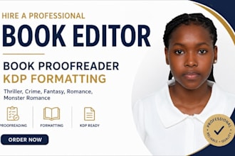 proofread thriller novels, edit crime, fantasy, monster romance fiction books