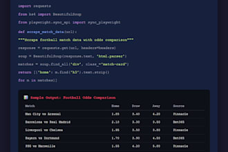 do python web scraping and data extraction from any website