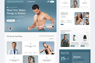 design wordpress healthcare website medical clinic nutritionist dental website