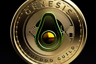 design a killer crypto currency coin logo