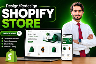 setup shopify dropshipping store, manage shopify store
