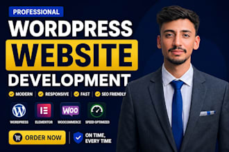 develop  professional websites as a full stack developer