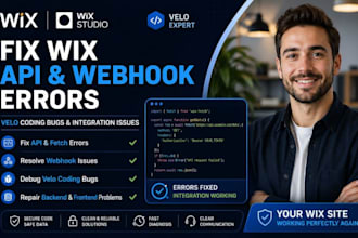 fix wix API fetch error wix webhook error wix velo bugs fix