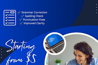 proofread and edit your english essays and assignments