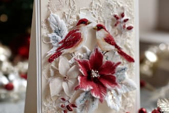 create premium christmas card and flyer design