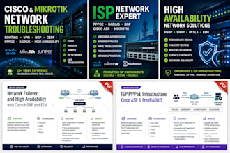 troubleshoot cisco, mikrotik and isp network issues