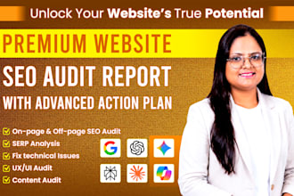 provide a complete SEO audit report with an action plan