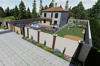professional 3d landscape architecture and design