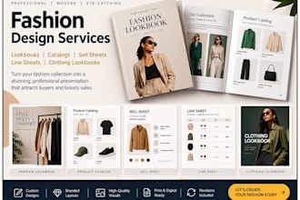 do fashion lookbook, product catalog, sell sheet, line sheet, clothing lookbook