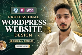 build, design, redesign, business website or wordpress website developmen