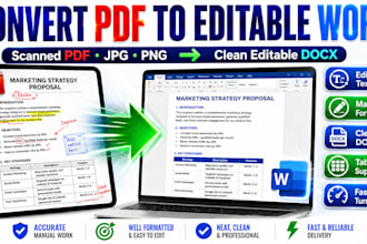 convert PDF to editable word document