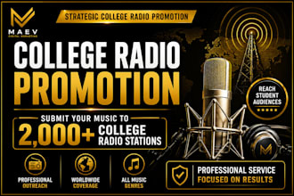 promote and submit your music to 2k college radio stations worldwide