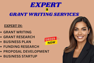 provide professional grant research and application support