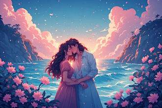 design custom love themed illustrations for books, gifts, and weddings