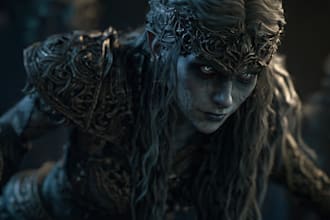 fantasy horror and fantasy horror character