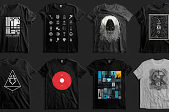 create custom streetwear t shirt design and graphic design