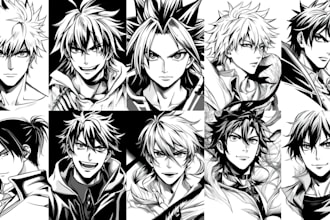 make anime tattoo design