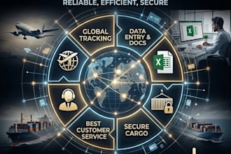 be your logistics customer support and data entry specialist