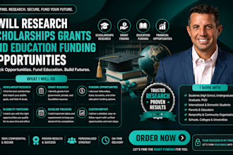 research scholarships grants and education funding opportunities