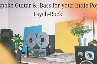 produce guitar and bass arrangements for your indie and psych music