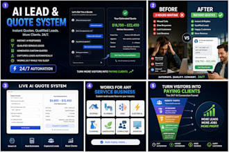 build an ai lead generation tool that filters visitors into paying clients