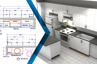 create professional millwork, cabinetry, and joinery shop drawings