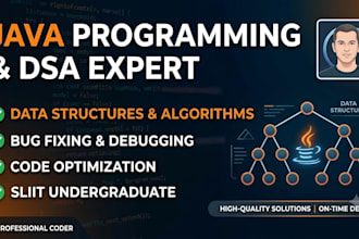 be your expert for java data structures and algorithms problems