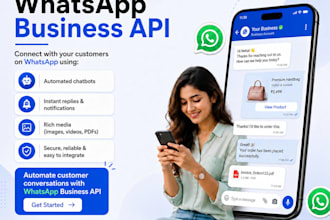 setup whatsapp business API, chatbot and bulk messaging