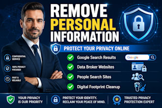 remove personal information and protect your online privacy