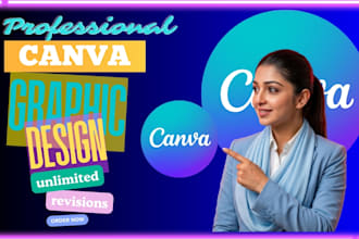 design stunning canva graphics for social media and branding