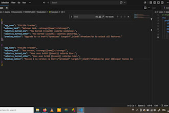 localize your app or website into french json, po, yaml