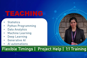 teach python ai agents, llms, data science and automation