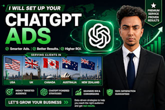run chatgpt ads for USA UK canada australia and new zealand