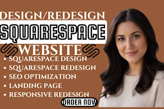 do squarespace website, squarespace website redesign, squarespace developer