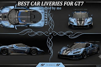 do car liveries and wraps for gt7