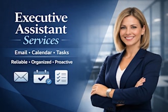 be your proactive executive assistant