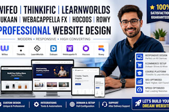 design wifeo thinkific learnworlds dukaan webacappella fx hocoos rowy website
