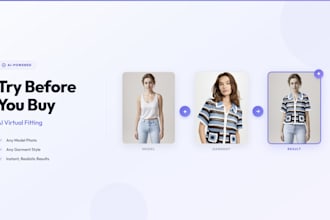 build a virtual clothing tryon system for your fashion ecommerce
