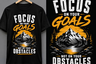 create unique and professional t shirt designs