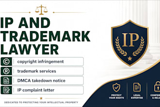 draft trademark, copyright, and IP legal documents