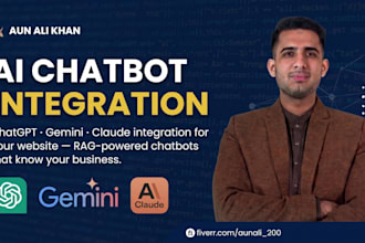 integrate ai chatbot chatgpt gemini claude into your website