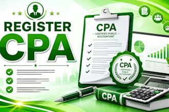 prepare USA CPA letter, verification letter, comfort letter