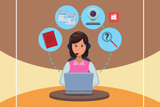 provide customer support and virtual assistance