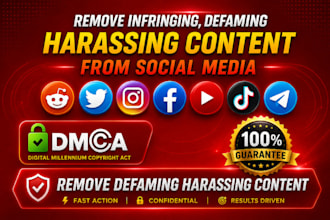 remove negative harrasing defaming content mass bulk report bot, ig banning acc