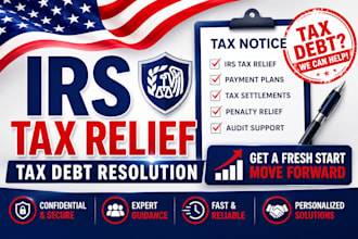 help with irs tax relief and tax debt resolution
