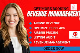 optimize pricelabs setup, analyze airbnb market demand and forecast revenue
