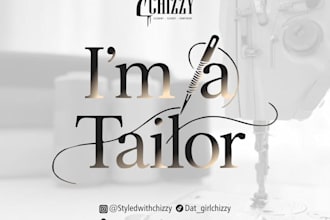 design a modern tailor logo, sewing , fashion boutique and clothing brand